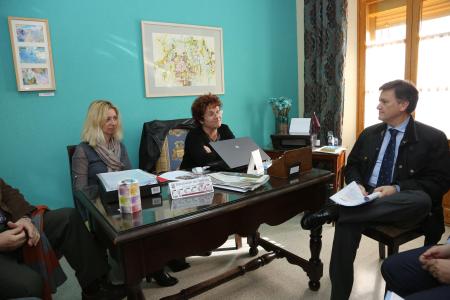 Imagen La alcaldesa de San Martín y Mudrián pide ayuda a la Diputación para eliminar barreras